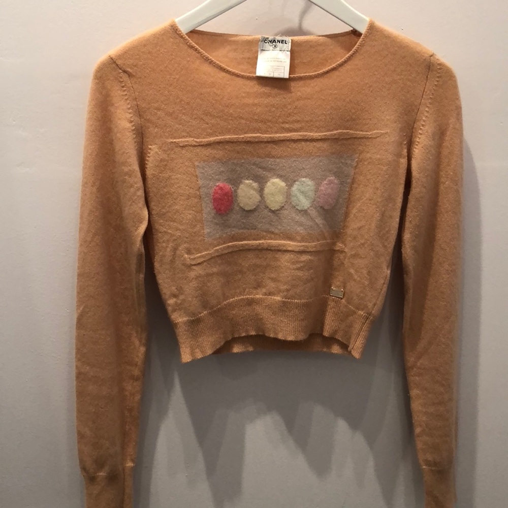 Chanel crop sweater